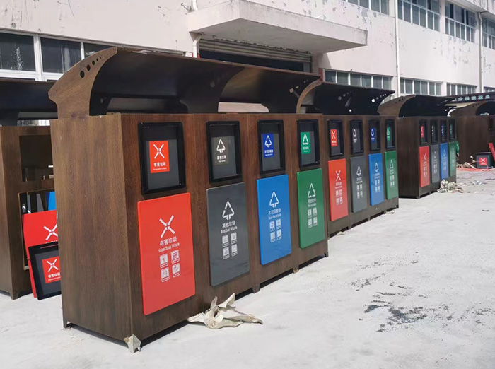 德阳垃圾集中分类回收箱CG-24010